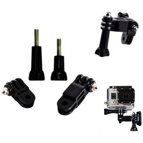Resim aksiyonbutik Aksiyon Kamera - 3 Yollu Pivot Bağlantı Aparatı 