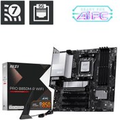 Resim Msı Pro B850m-p Wıfı7 Ddr5 Amd B850 Am5 Soket Ddr5 8200+ Oc Mhz Aaaa11msı0037 