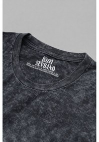 Resim Tasarım Korn Rock Metal Müzik Grubu Baskılı Unisex Oversize Vinta Siyah 
