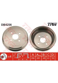 Resim TRW DB4256 FREN KAMPANASI Corolla Uyumlu AE111 AE112 98-02 200-4 