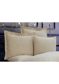 Resim Monaco Bambu Jakar Kumaş Krem Ikili Oksford 60x80cm Yastık Kılıfı -1320 Çok Renkli 