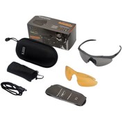 Resim KORDAK 5.11 Tactical Tactical koruyucu 3 lensli gözlük 5.11 / Taktikal gözlük / Airsoft gözlüğü 