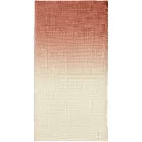 Resim Degrade Geçişli Müslin Peştemal-Peşkir - 50x90 cm / Fındık Kabuğu 