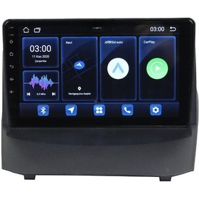 Resim Ford Fiesta Old 2010 /2017 9 İnç 4-32 Pro Model Qled Ekran 9" 