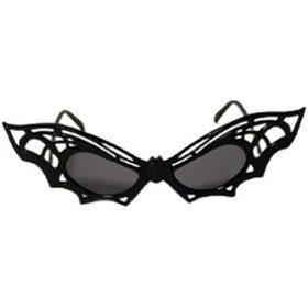 Resim Halloween Cadılar Bayramı Yarasa Temalı Siyah Parti Gözlüğü Standart Ebat Diğer 