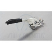Resim BMW 3 SERİSİ E46 EL FREN KOLU MEKANİZMASI SİYAH DERİ. 