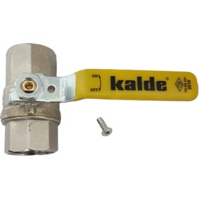 Resim KALDE 3/4" Kilitli Doğalgaz Vanası 