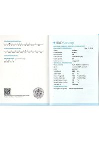 Resim Hrd Sertifikalı - Tektaş Pırlanta Yüzük - 0,28 Karat 14 Ayar (518570204) 