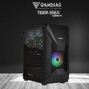 Resim GAMDIAS TIGER-556X, RYZEN 5 5600X, 16Gb Ram, 512Gb NVMe SSD, 8Gb GDDR5 RX580 Ekran Kartı, 500W Kasa, Free Dos GAMING PC 