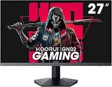 Resim KOORUI 27 inç oyun monitörü, PC ekranı 240 Hz, FHD, 1 ms, Adaptive Sync (1920 x 1080p, DCI-P3%90, SRGB%100, HDMI, DisplayPort, VESA 75x75) 