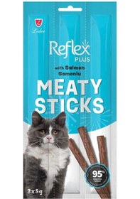 Resim Reflex Plus Somonlu Stick Kedi Ödül Maması 5 Gr 3 Lü 