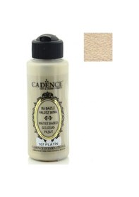 Resim Cadence Su Bazlı Yaldız Boya - 107 Platin 120 Ml 
