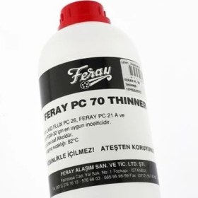 Resim Feray Pc-70 Thinner Temizleyici 