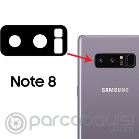 Resim Samsung Galaxy Note 8 İçin Kamera Lens Kapak 