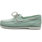 Resim TB0A2N83D801 Timberland Classic Boat Amherst 2 Eye Boat Shoe Kadın Spor Ayakkabı Yeşil 