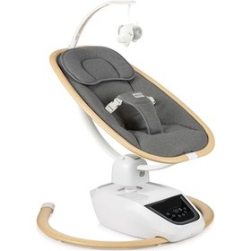 Resim Tola Lüks 3d Multi Fonksiyonel Elektrikli Otomatik Sallanan Kademeli Bebek Ana Kucağı 