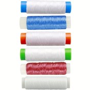 Resim FTK 6 Adet Esnek Görünmez Olta İpi 0.2mm 250m/273Yard Makara Başına - Yemleri Kancada Tutar! 