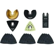 Resim WA5095 Çok Amaçlı Raspalama Makinesi Için 20 Parça Aksesuar Seti 