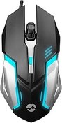 Resim Kyrotech Everest SM-G72 Usb Siyah/Gümüş Işıklandırmalı Oyuncu Mouse 
