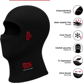 Resim Street Biker Cool Touch Balaklava 
