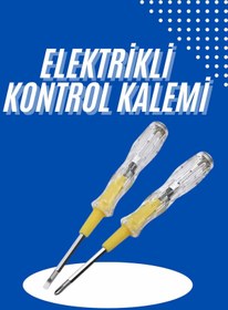 Resim dekofon Çift Uçlu Kontrol Kalemi Elektrik Test Kalemi Şeffaf 