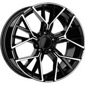 Resim R1 Wheels 19 inç 5*112 ET37 Parlak Siyah Jant Takımı (J-927) 