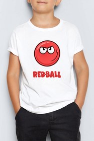 Resim Morinna İm Red Ball 4 Crazy Kırmızı Top Redball Çocuk Tişört Mr-03 