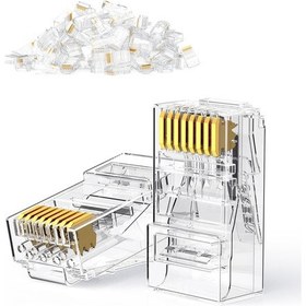 Resim Ugreen Cat6 Rj45 Konnektör 100 Lü Paket, 60558 