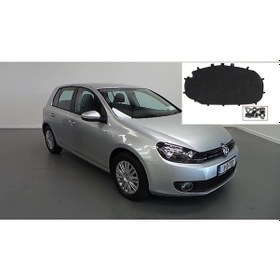 Resim Volkswagen Golf6 Motor Kaput İzalasyon Keçesi Klipsler Dahildir 
