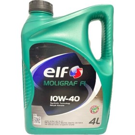 Resim Elf Moligraf F1 10W-40 A3/B4 Sentetik Motor Yağı 4 L 