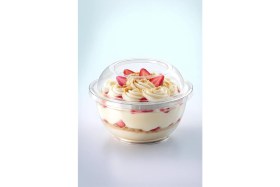 Resim Yok Yok Ambalaj Kristal Plastik Yuvarlak Tatlı Kasesi Kapaklı 160 cc Şeffaf Bombe Kapaklı Tatlı Ambalaj Kabı 25 Adet 