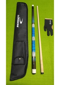 Resim Bilardo Istaka Çantası Seti Bilardo Istakası Universal Istaka Mavi 