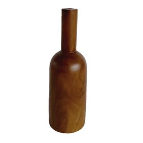 Resim Biradlı Groovy GRV-22681 Dekoratif Ahşap Vazo, 15x46 cm 