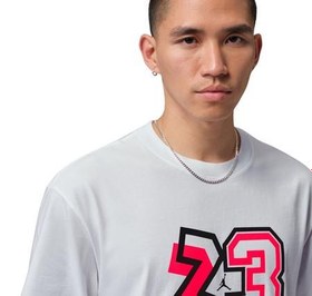 Resim Nike Jordan Erkek T-Shirt Beyaz 