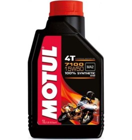 Resim Motul 7100 15W-50 4T Motosiklet Motor Yağı 1 L 