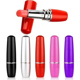 Resim Carmine Klitoris Özel Gizli Tip Mini Ruj Bullet Vibratör Mor 