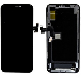 Resim Genos Apple Iphone 11 Pro Max Lcd Ekran Oled Siyah (gx Kalite) 