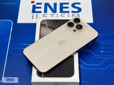 Resim Apple iPhone 16 Pro Max İkinci El YD | 256 GB | Çöl Titanyum İkinci El Avrupa 256GB iPhone 16 Pro Max ÇÖL Y.D. PİL:100 DEVİR:121