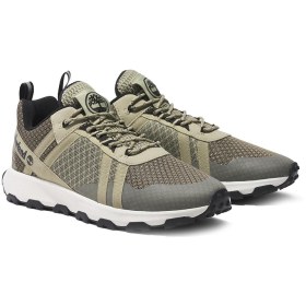 Resim Timberland Tb0A6B3H Winsor Trail Low Lace Up Sneak Yeşil Erkek Spor Ayakkabı 