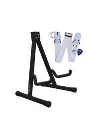 Resim Presto Prs01 Elektro Gitar Sehpası Standı + Gitar Askısı ve Pena 