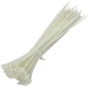 Resim Tesisat Cırt Kelepçe 300-4,8 Mm Beyaz Yaklaşık 100 Ad 