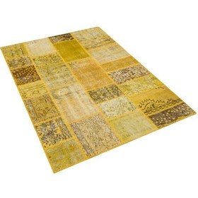 Resim Gerçek El Dokuma Eskitme Halı 120 X 180 Cm 5641 