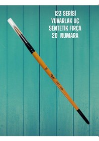 Resim 20 Numara 123 Serisi Yuvarlak Uç Fırça Sentetik Kıl 
