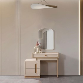 Resim Capella Aynalı Şifonyer Beyaz Modern MDF Gövdeli 