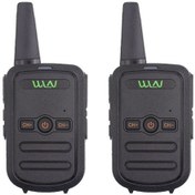 Resim Ayt Wln Kd-c51 16 Kanal Siyah İkili Telsiz El Telsizi Seti 3-5 Km Açık Alan Menzili Şarjlı 136x59x21mm 