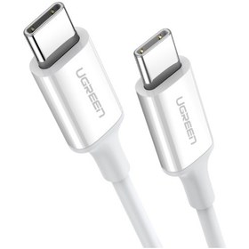 Resim Ugreen 60518 Usb-c 60w 3a Qc Pd Hızlı Şarj Kablosu 2 M Beyaz 
