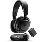 Resim SteelSeries Arctis Nova Elite Hi-Res Wireless Gaming Kulaklık - Siyah 