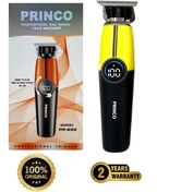 Resim Princo ŞARJLI DOKUNMATİK SARI DİJİTAL EKRAN SAÇ SAKAL TIRAŞ MAKİNASI PR-650 