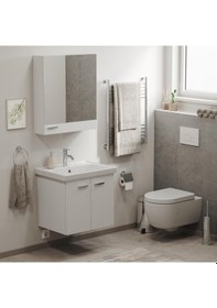 Resim Turkuaz Frame Lavabo 65 x 45 CM Beyaz 