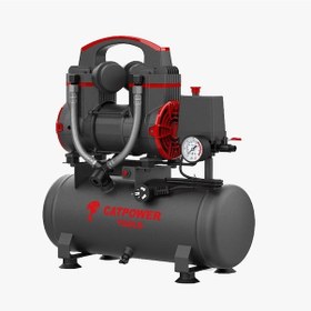 Resim Catpower 1110 Sessiz & Yağsız Kompresör 8 LT – CAT1110 